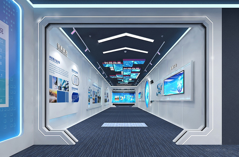 智慧展厅：创新科技力量的立体展示